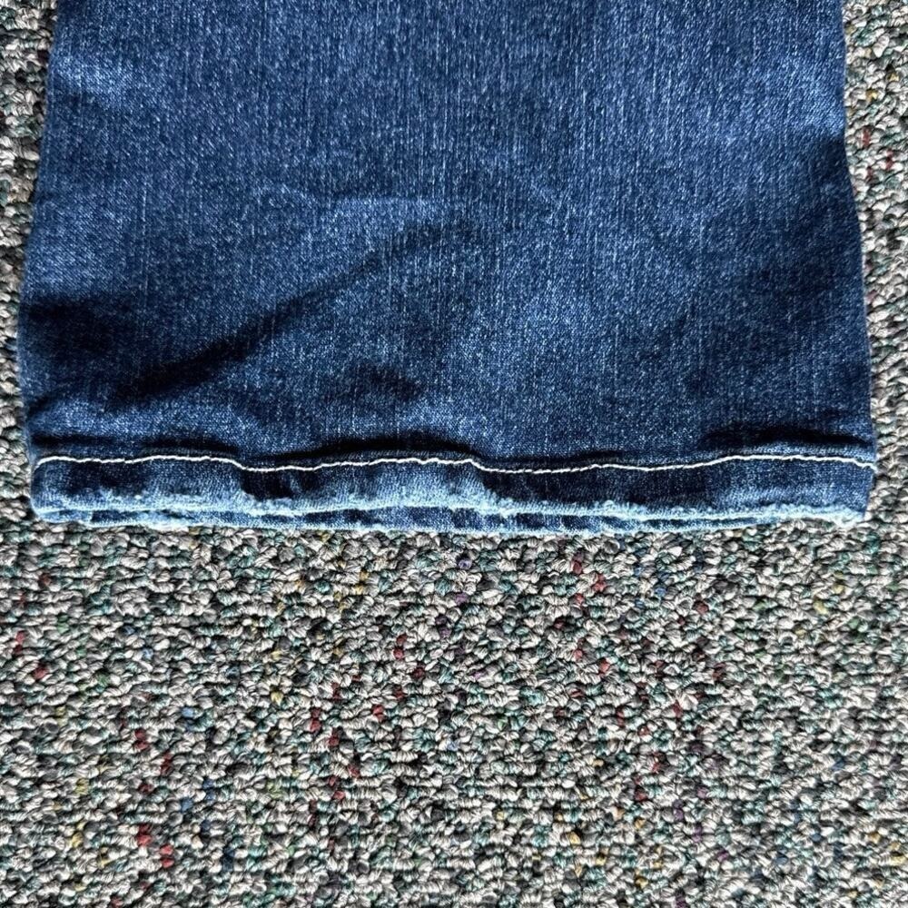 True Religion BECCA Mid Rise Bootcut Jeans Western Casual Dark Wash 28 Festival - Picture 7 of 10